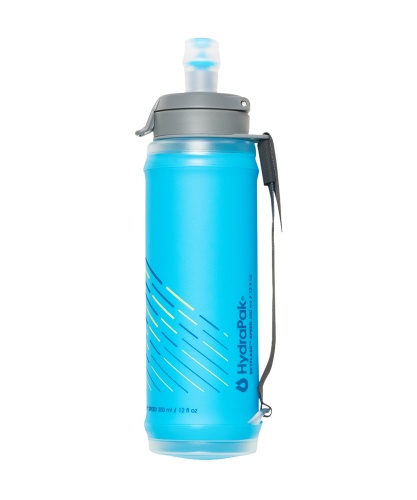 Мягкая бутылка для воды HydraPak SkyFlask, голубая фото 2